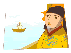 Сюэ Жэньгуй тайно переправляет императора через море